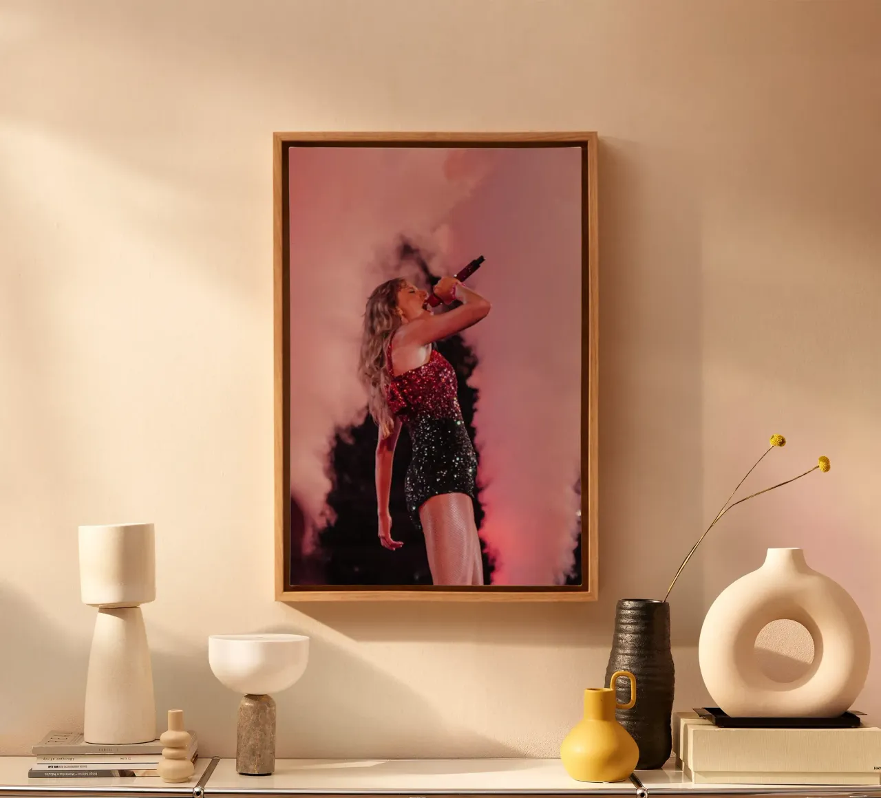 Schreeuw in Concert Taylor Gierzwaluwen canvas van Home Band Shop