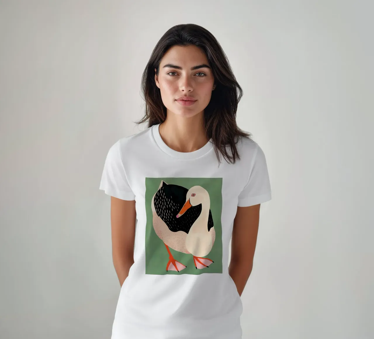 Anatra t-shirt da ArtsySesta