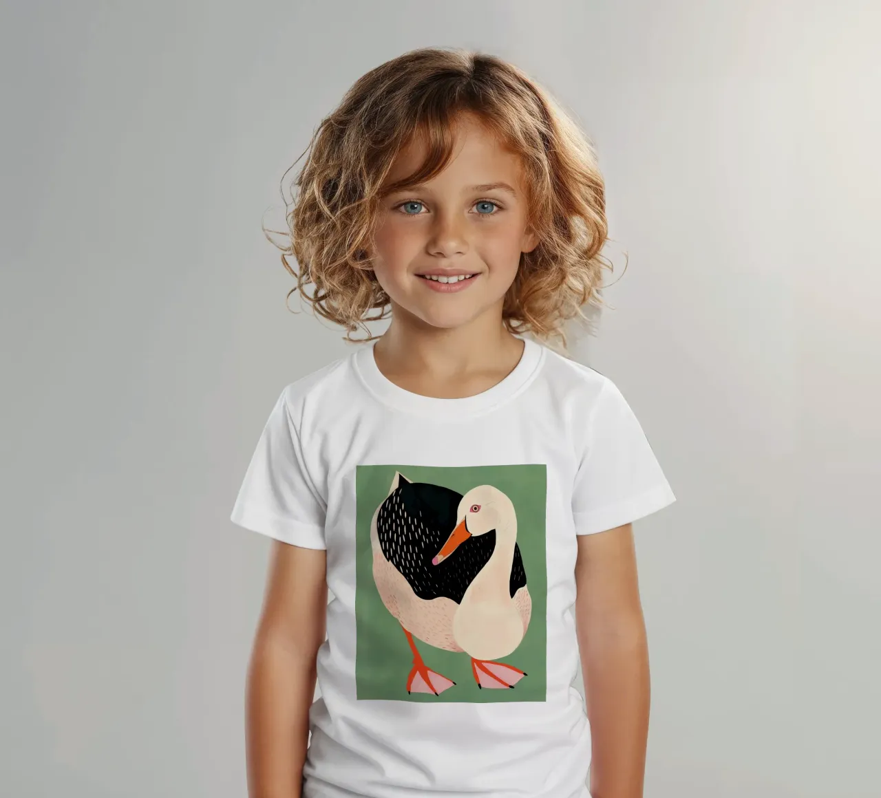 Anatra t-shirt bambini da ArtsySesta