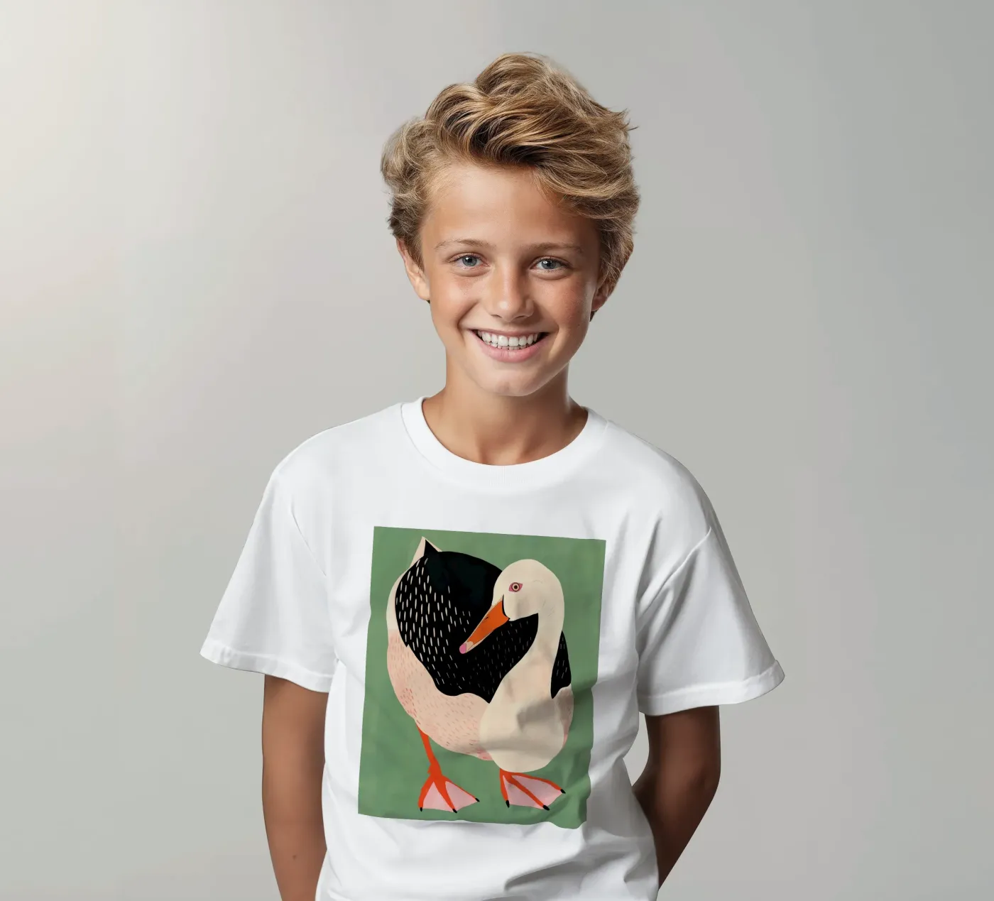 Duck t-shirt bambini da ArtsySesta