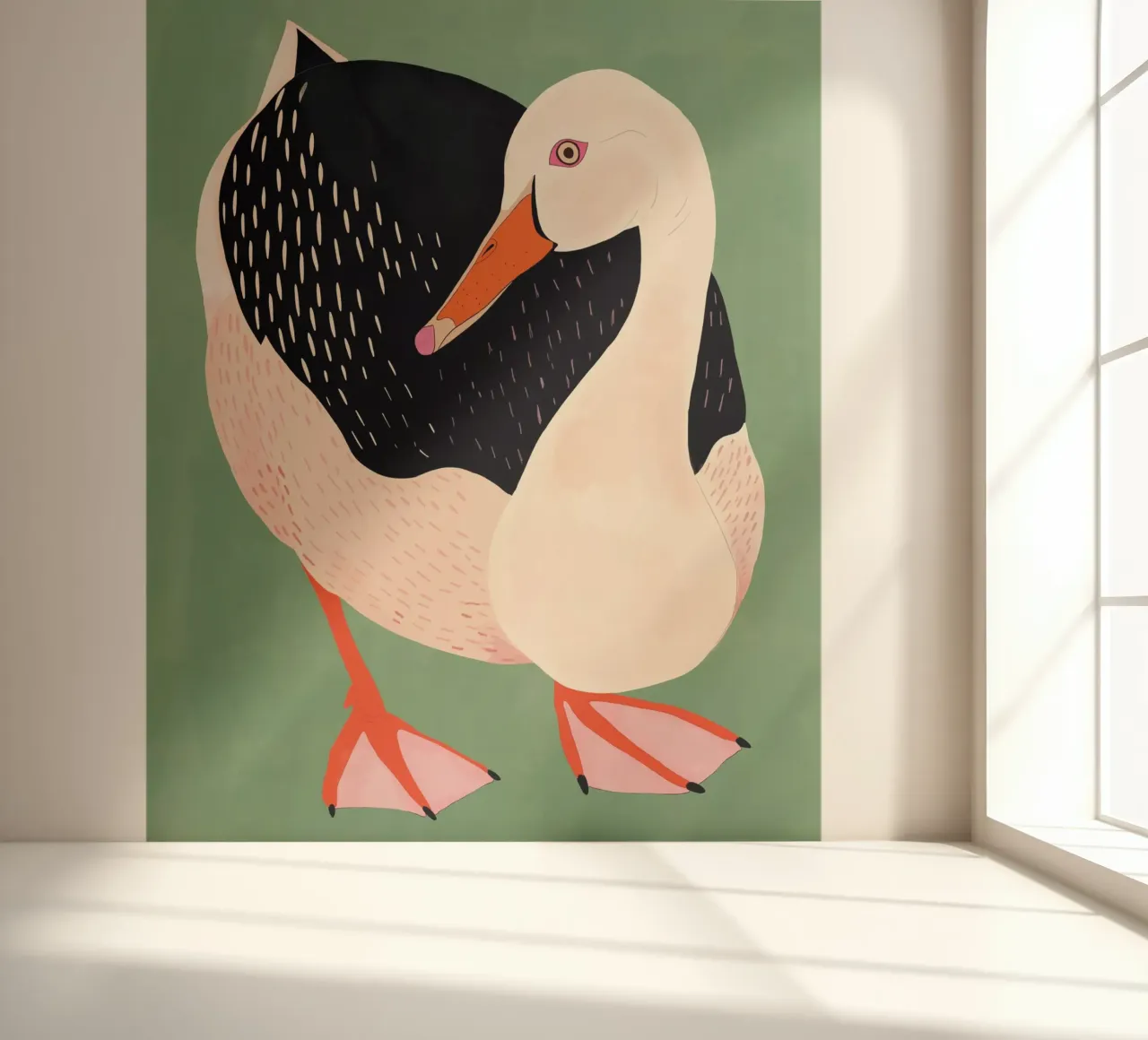 Eend fotobehang van ArtsySesta