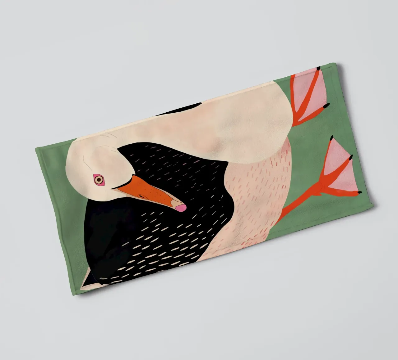 Eend badhanddoek van ArtsySesta