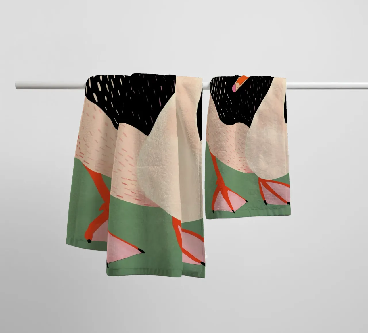 Eend badhanddoek van ArtsySesta