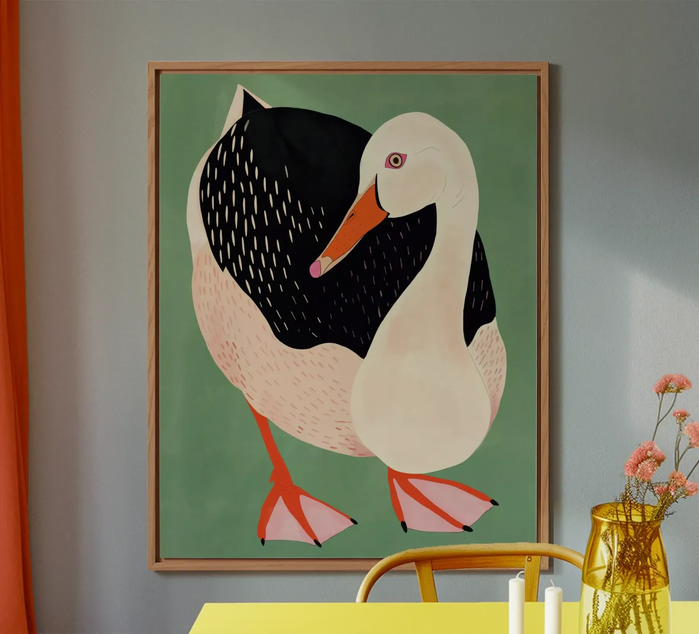 Anatra alluminio dibond da ArtsySesta