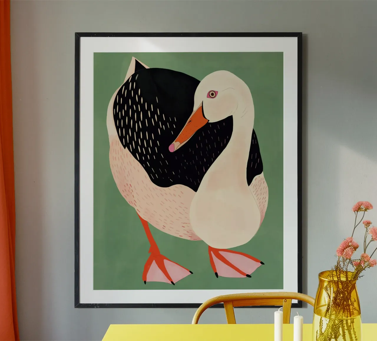 Eend poster van ArtsySesta