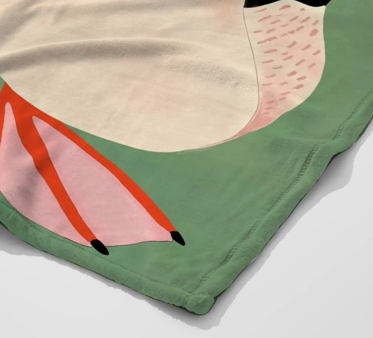 Eend fleecedeken van ArtsySesta