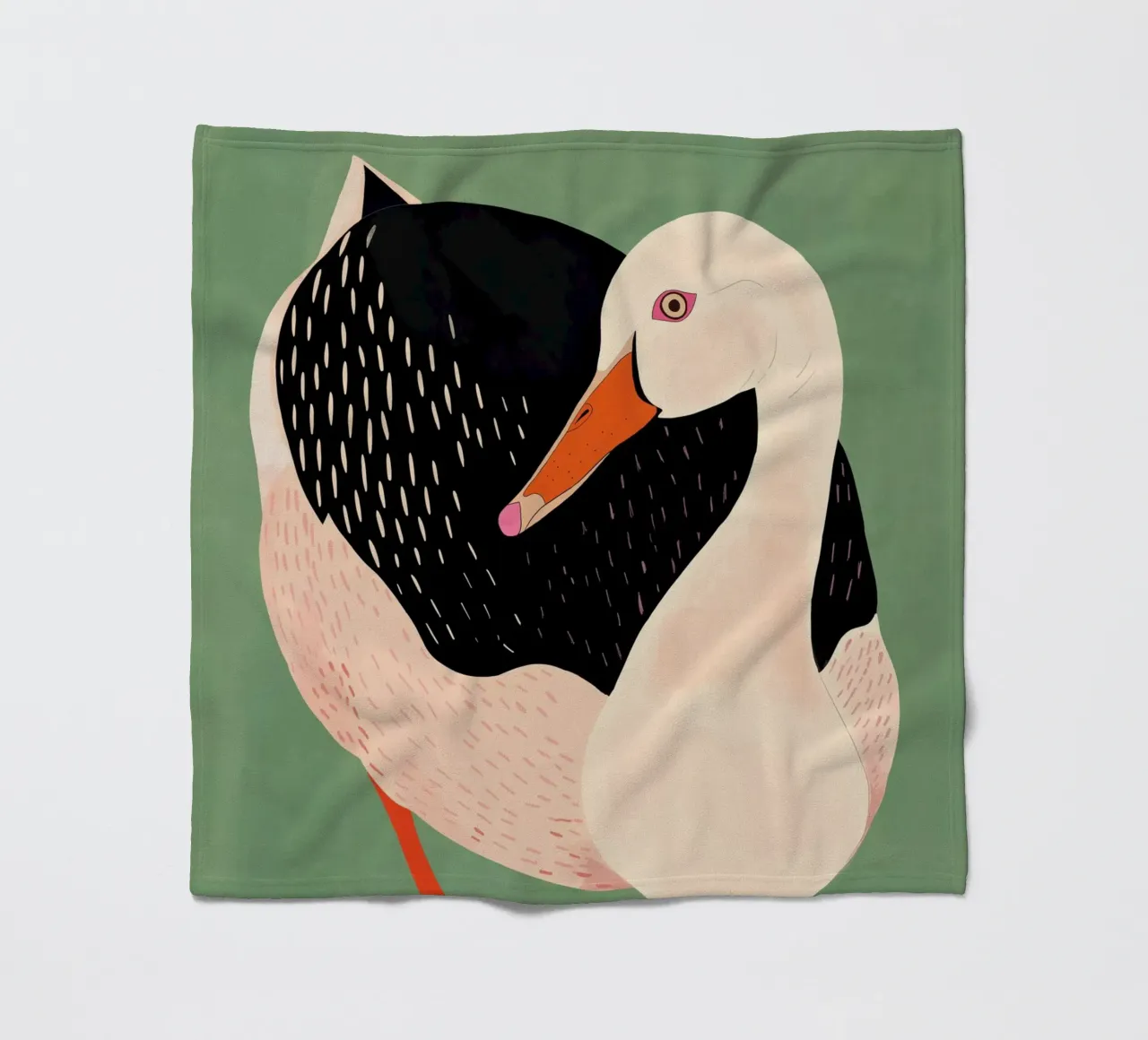 Eend fleecedeken van ArtsySesta