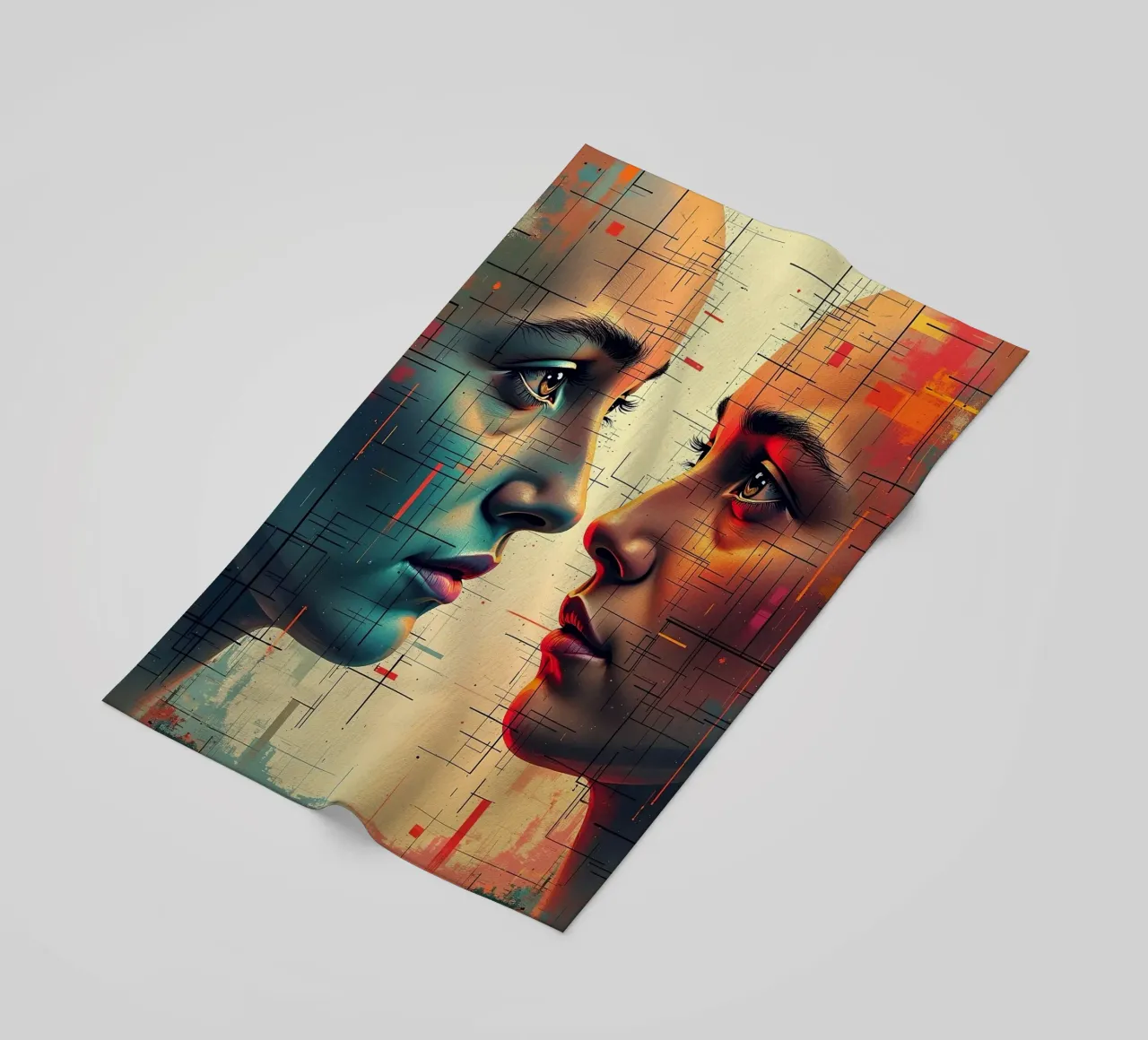 Immagine_specchio_colorata_8 telo mare da AI-Portraits by LK