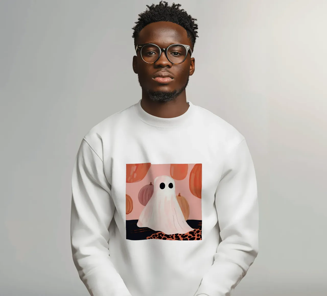 Fantasma di Halloween felpa da ArtsySesta