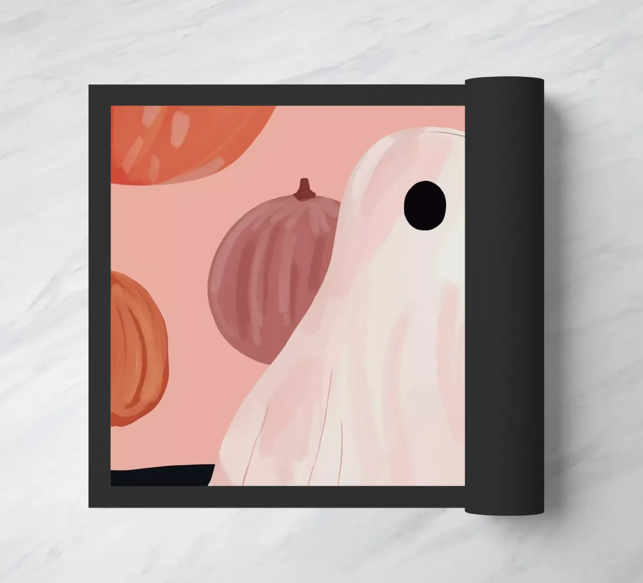 Halloween Ghost doormat by ArtsySesta