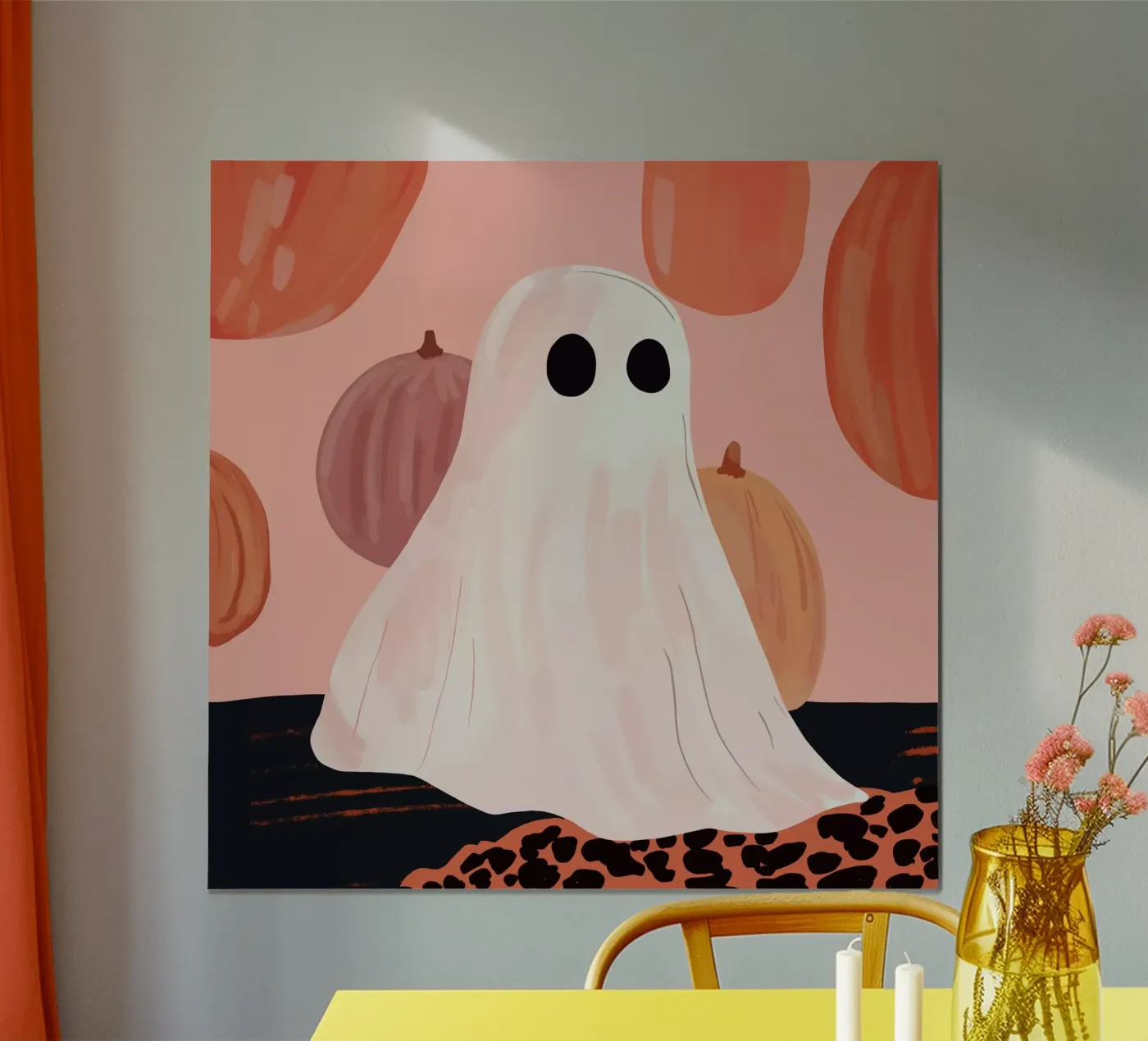 Halloween Ghost poster by ArtsySesta