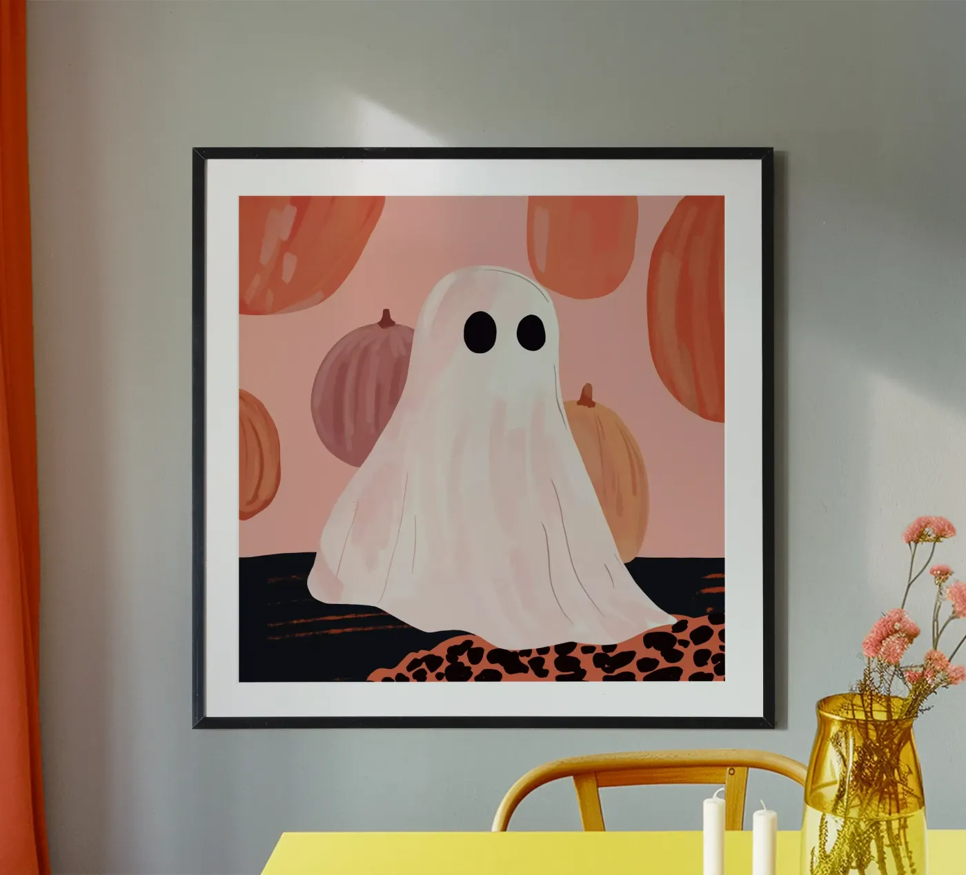 Halloween Ghost poster by ArtsySesta