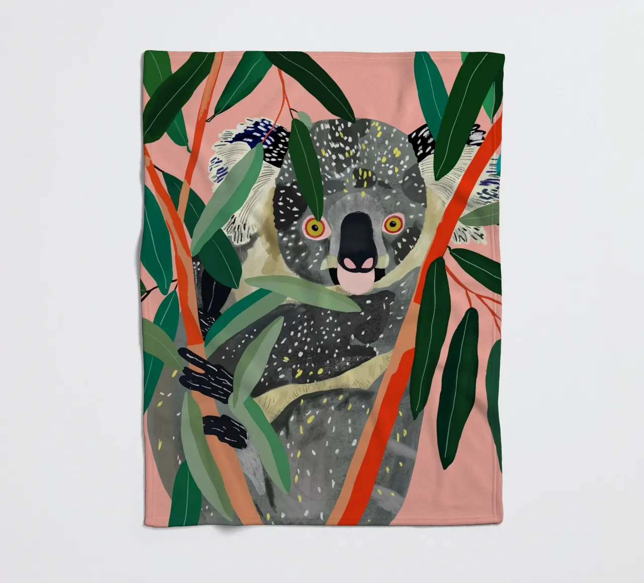 Koala fleece blanket by ArtsySesta