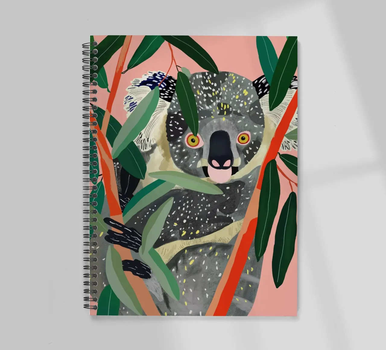 Koala spiral notebook by ArtsySesta