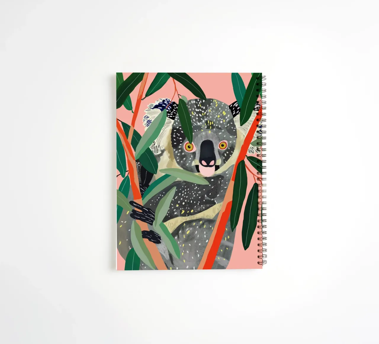 Koala spiral notebook by ArtsySesta