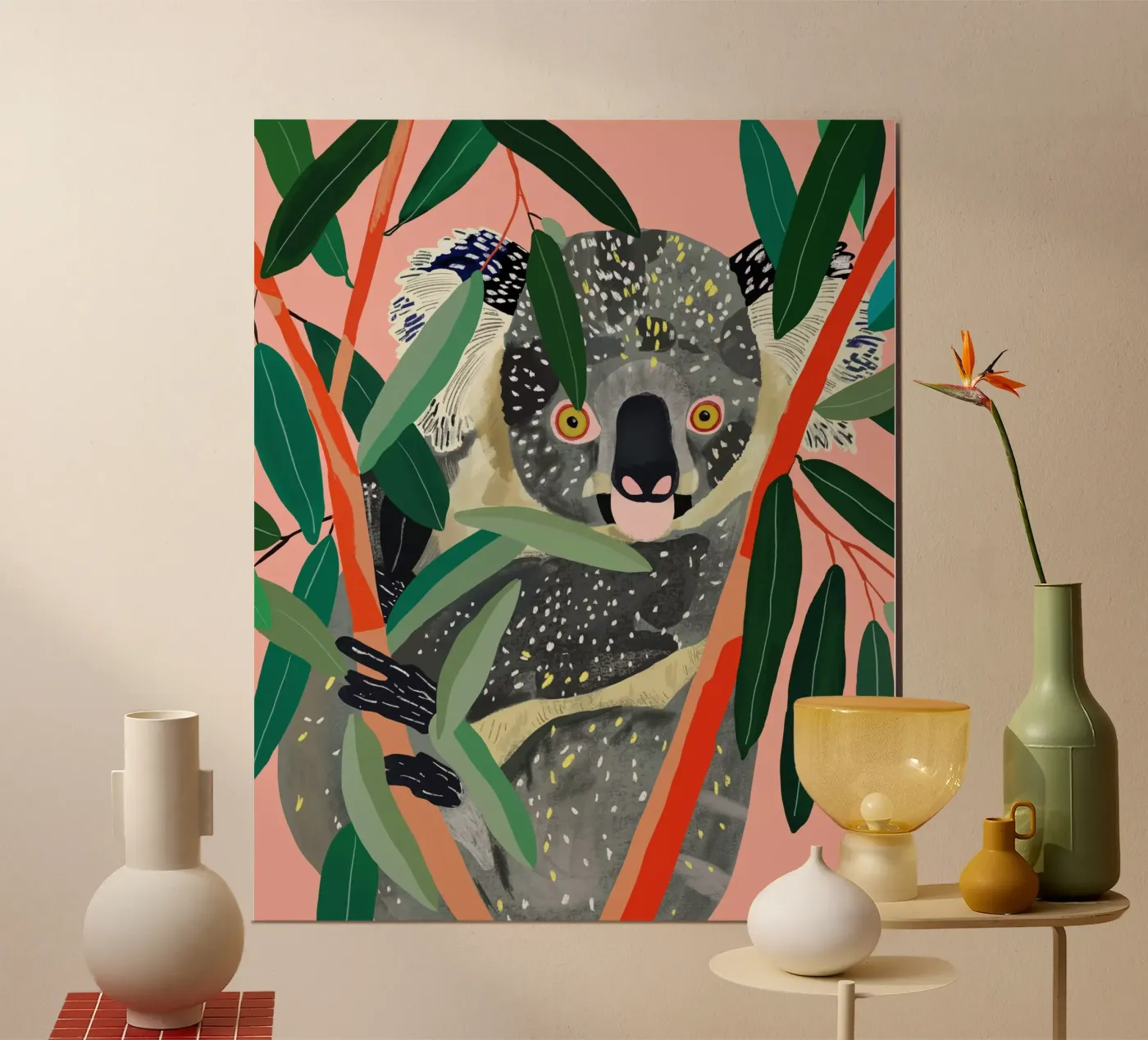 Koala poster van ArtsySesta