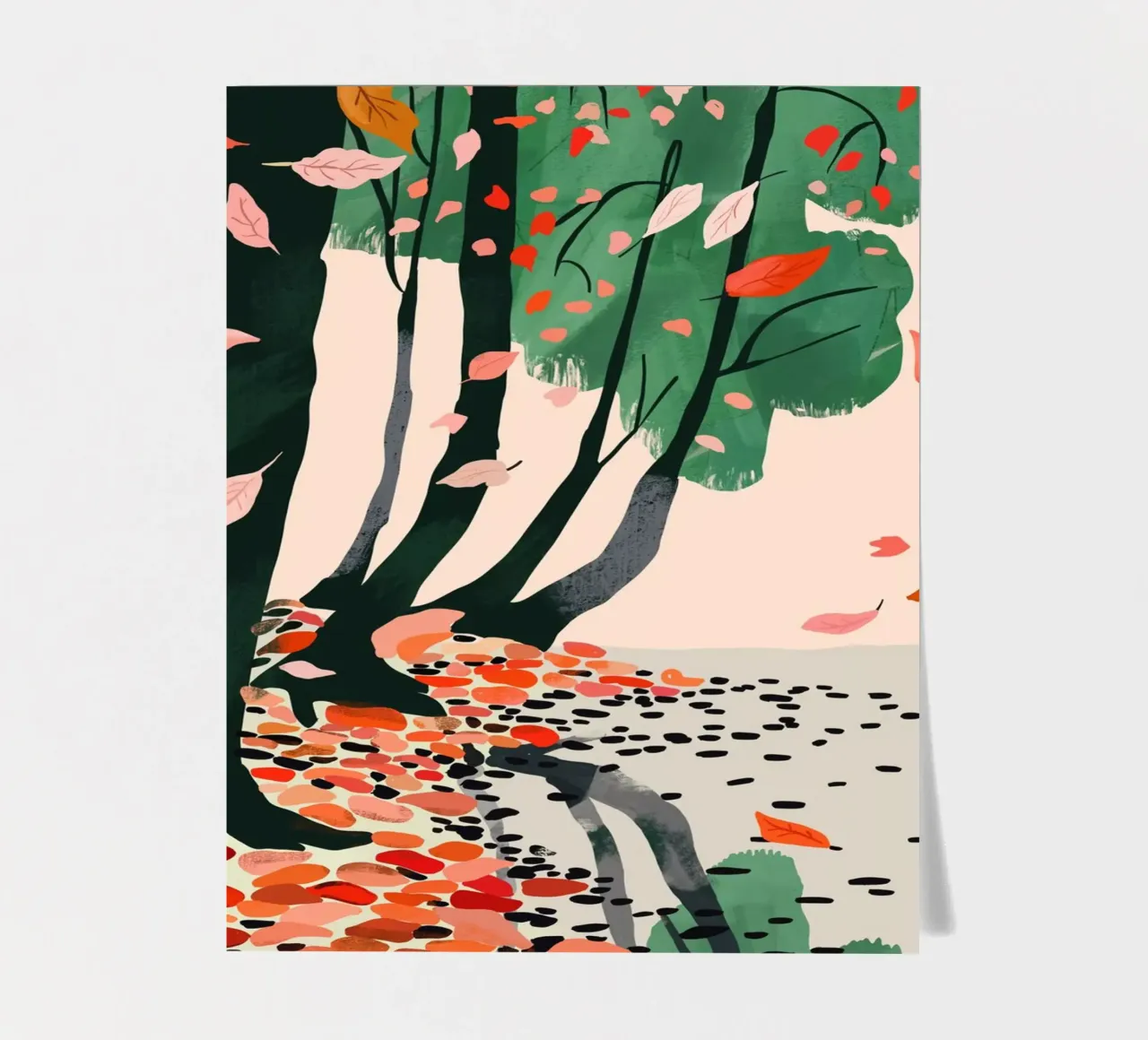 Herbstblätter Stickerbogen von ArtsySesta