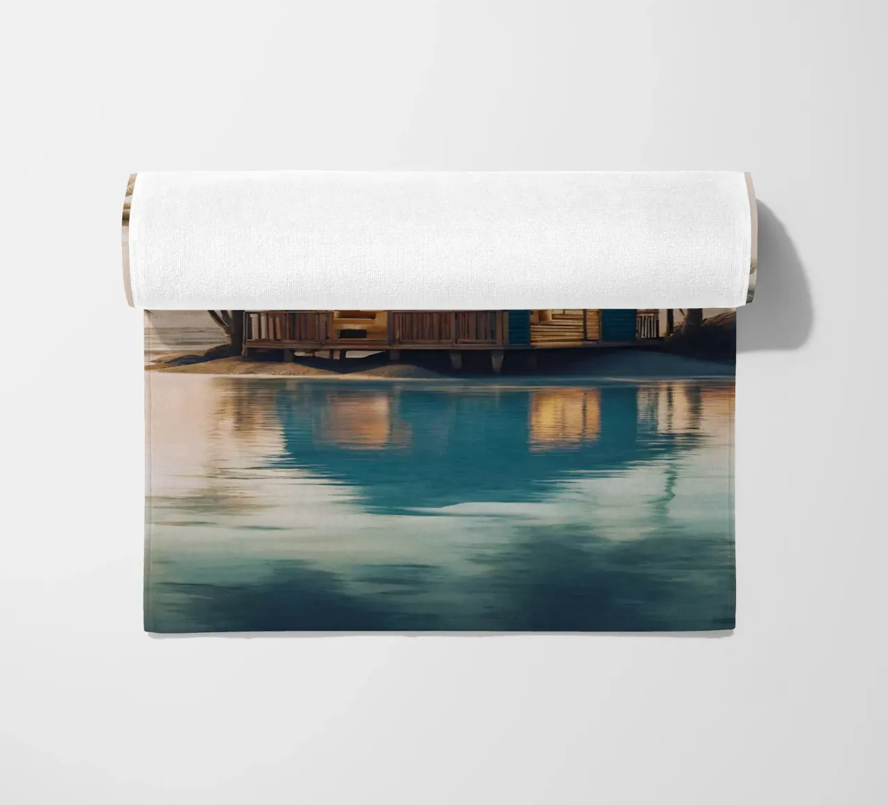 Abendliche Karibikträume telo mare da Poster Dreams