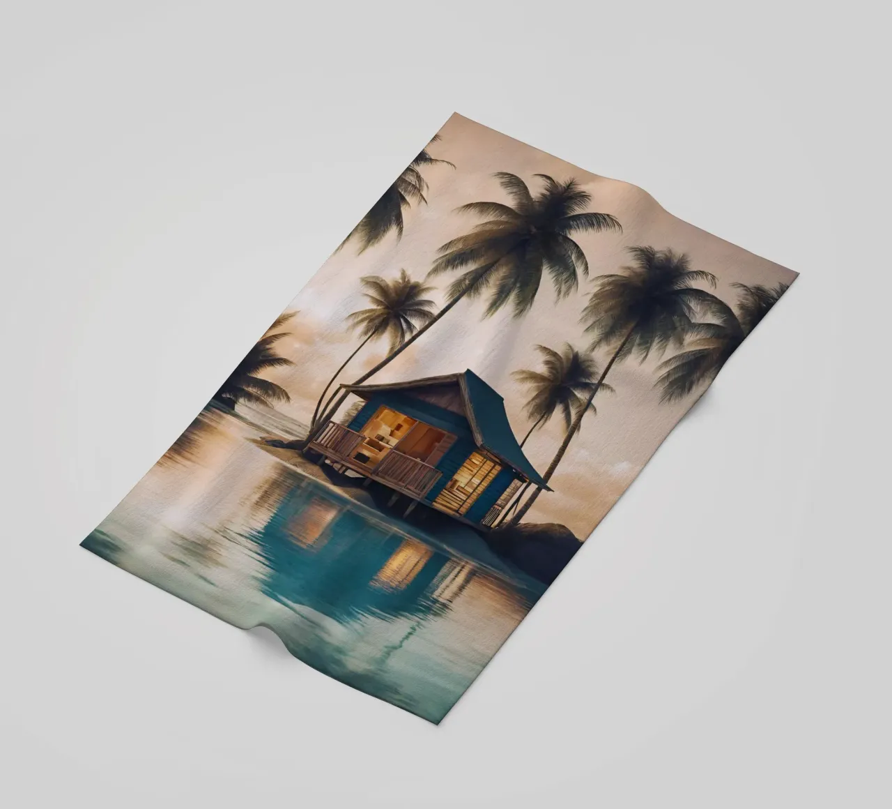Abendliche Karibikträume telo mare da Poster Dreams