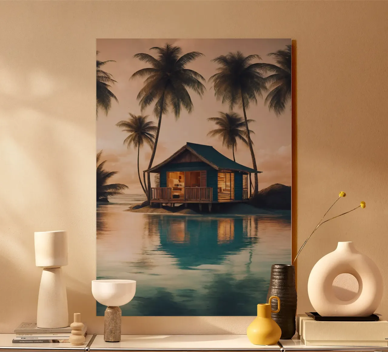 Abendliche Karibikträume plexiglass da Poster Dreams