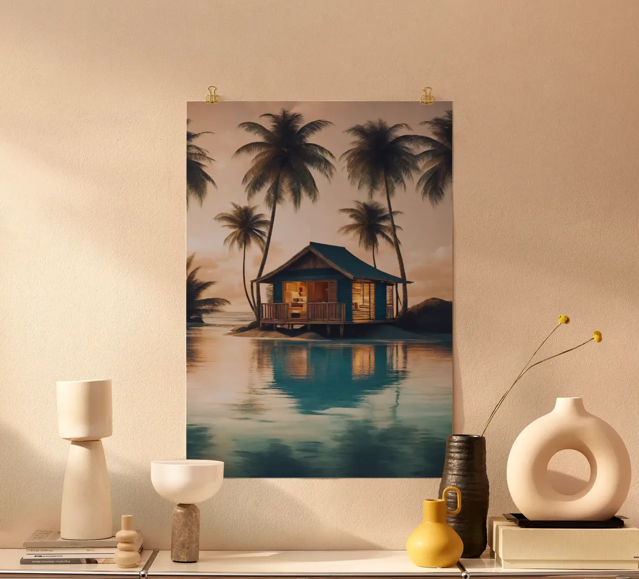 Abendliche Karibikträume poster da Poster Dreams