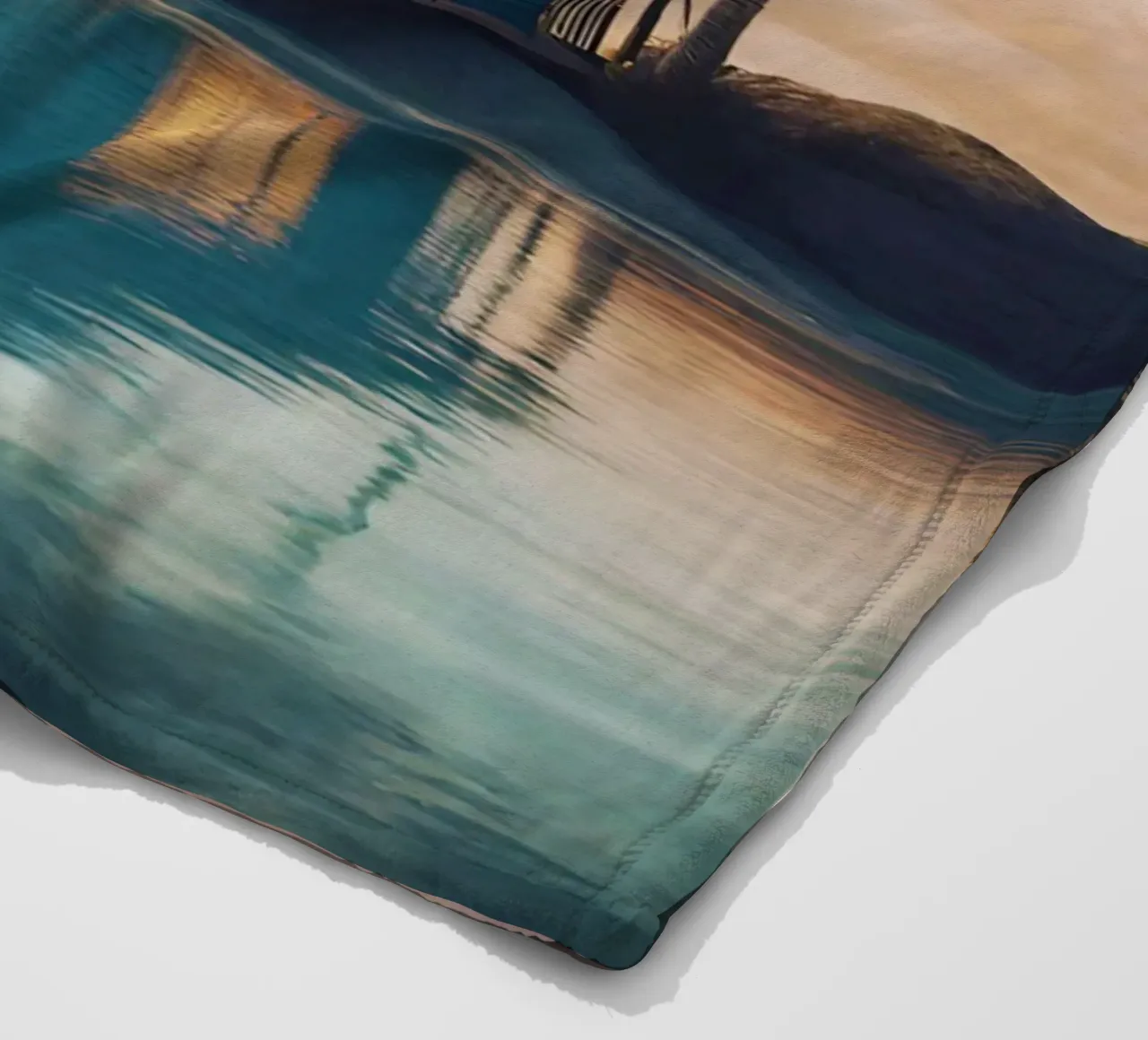 Abendliche Karibikträume coperta in pile da Poster Dreams