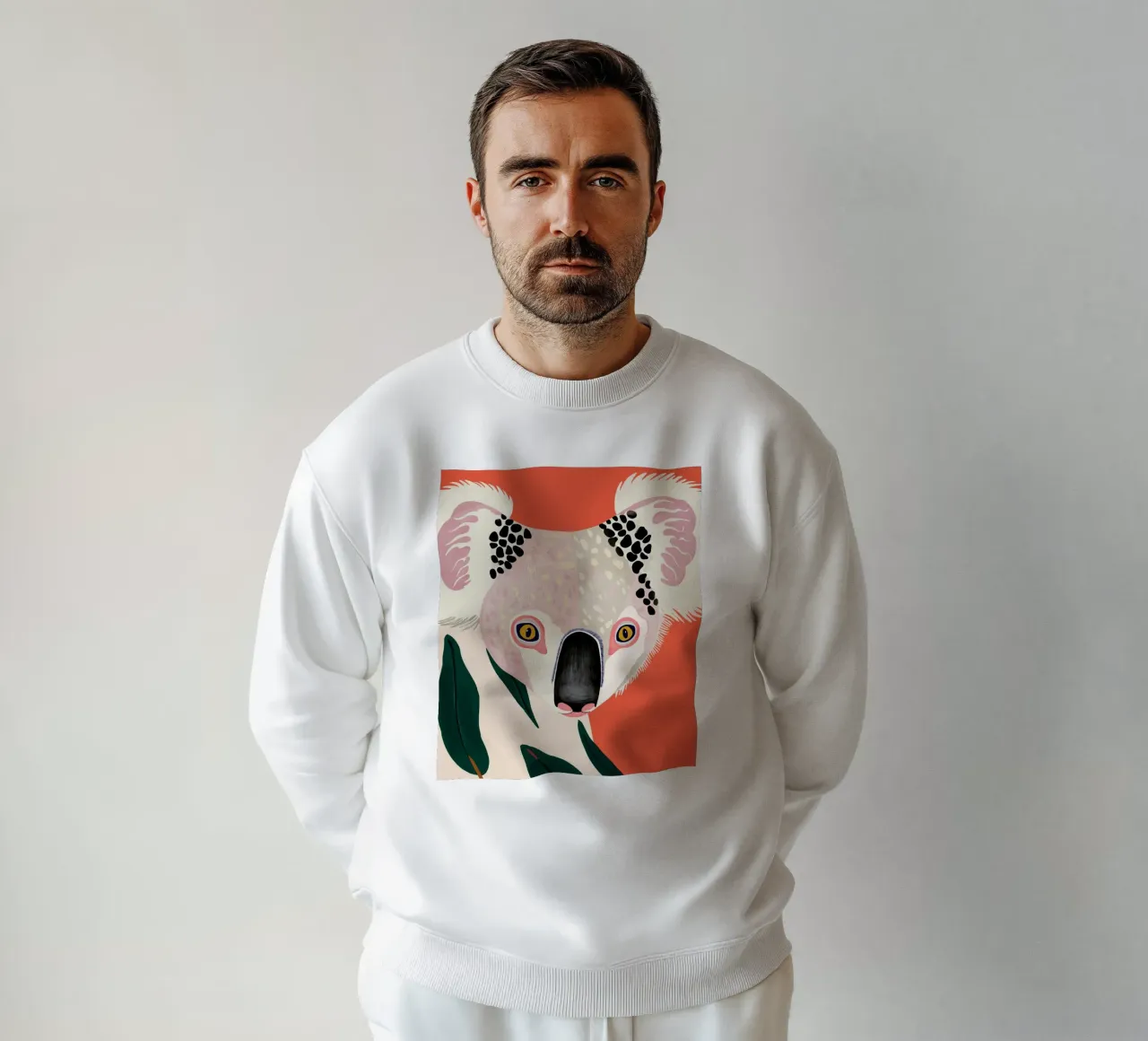 Ritratto di Koala felpa da ArtsySesta