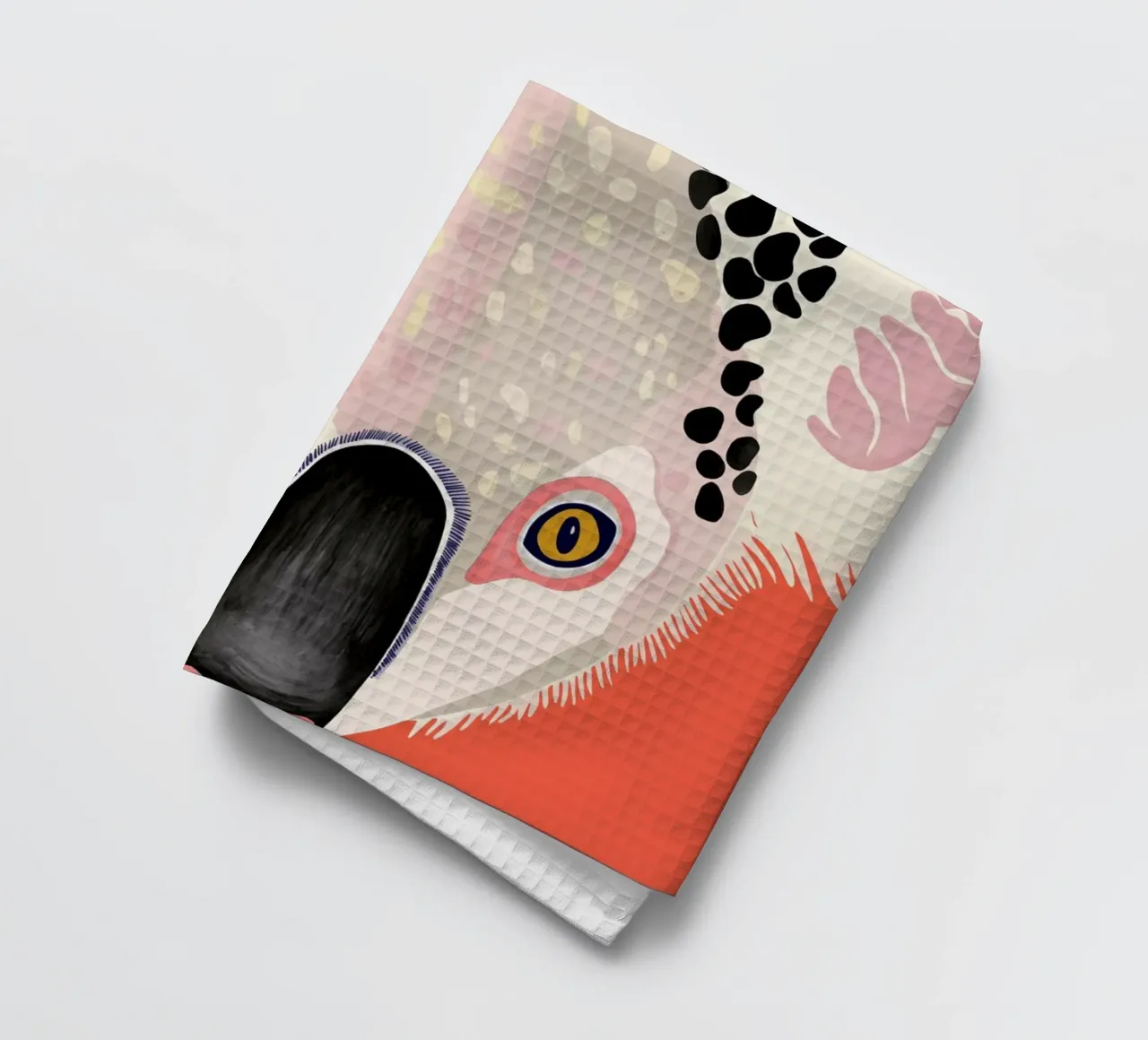 Koala Portrait tea towel by ArtsySesta