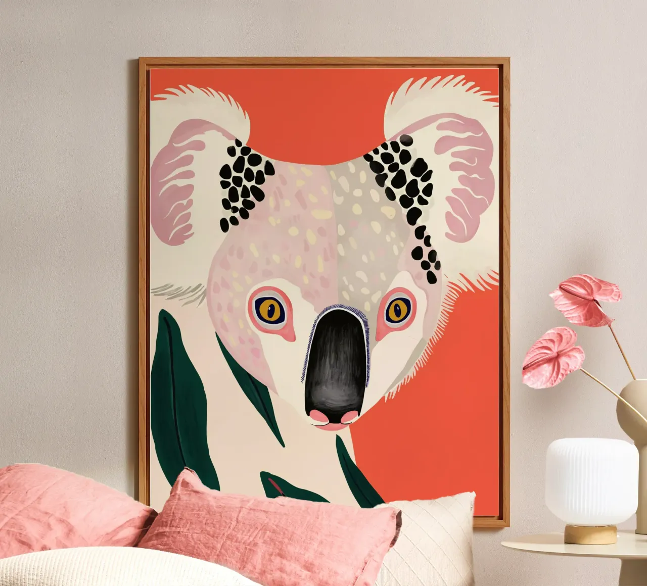Koala Portrait forex plate by ArtsySesta