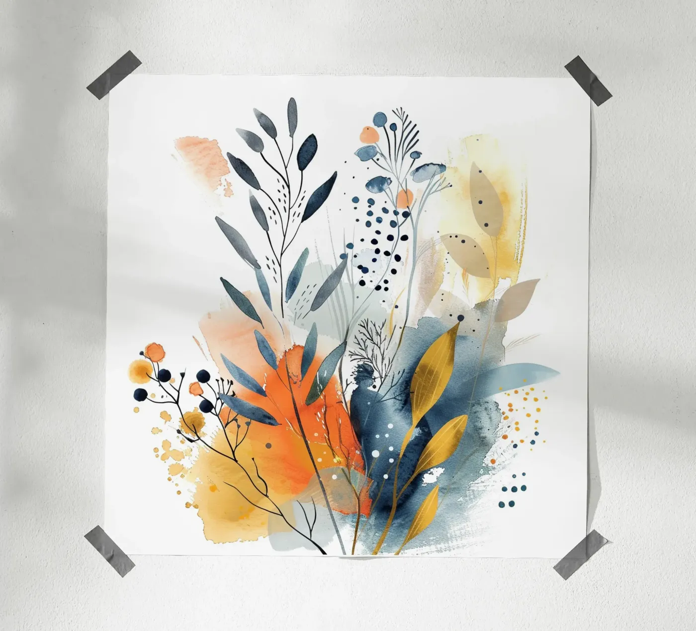 Boho 1 poster by Yaso Design Boho & Botanic