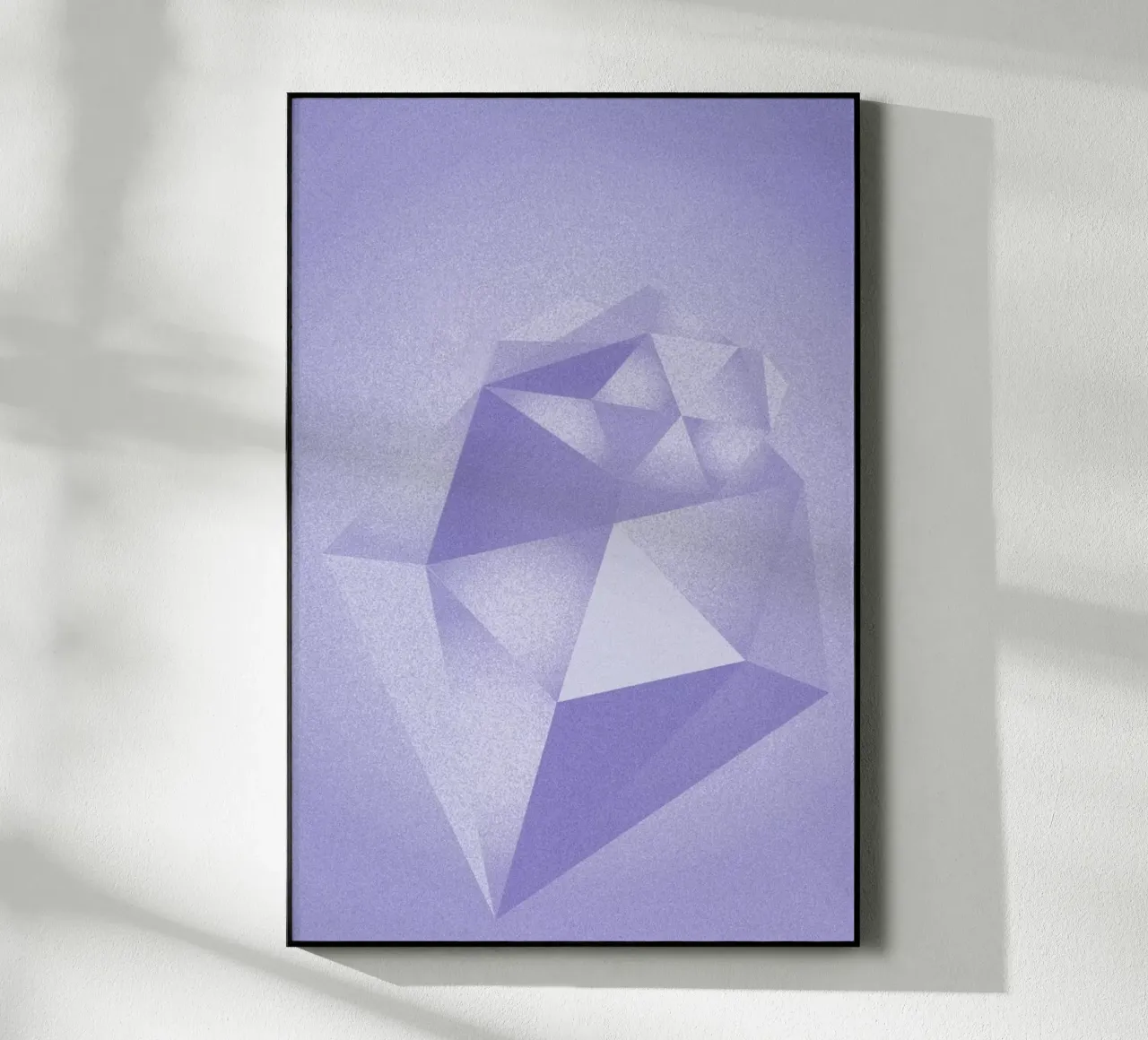 Crystals Blue plexiglass da Andreas Jarner