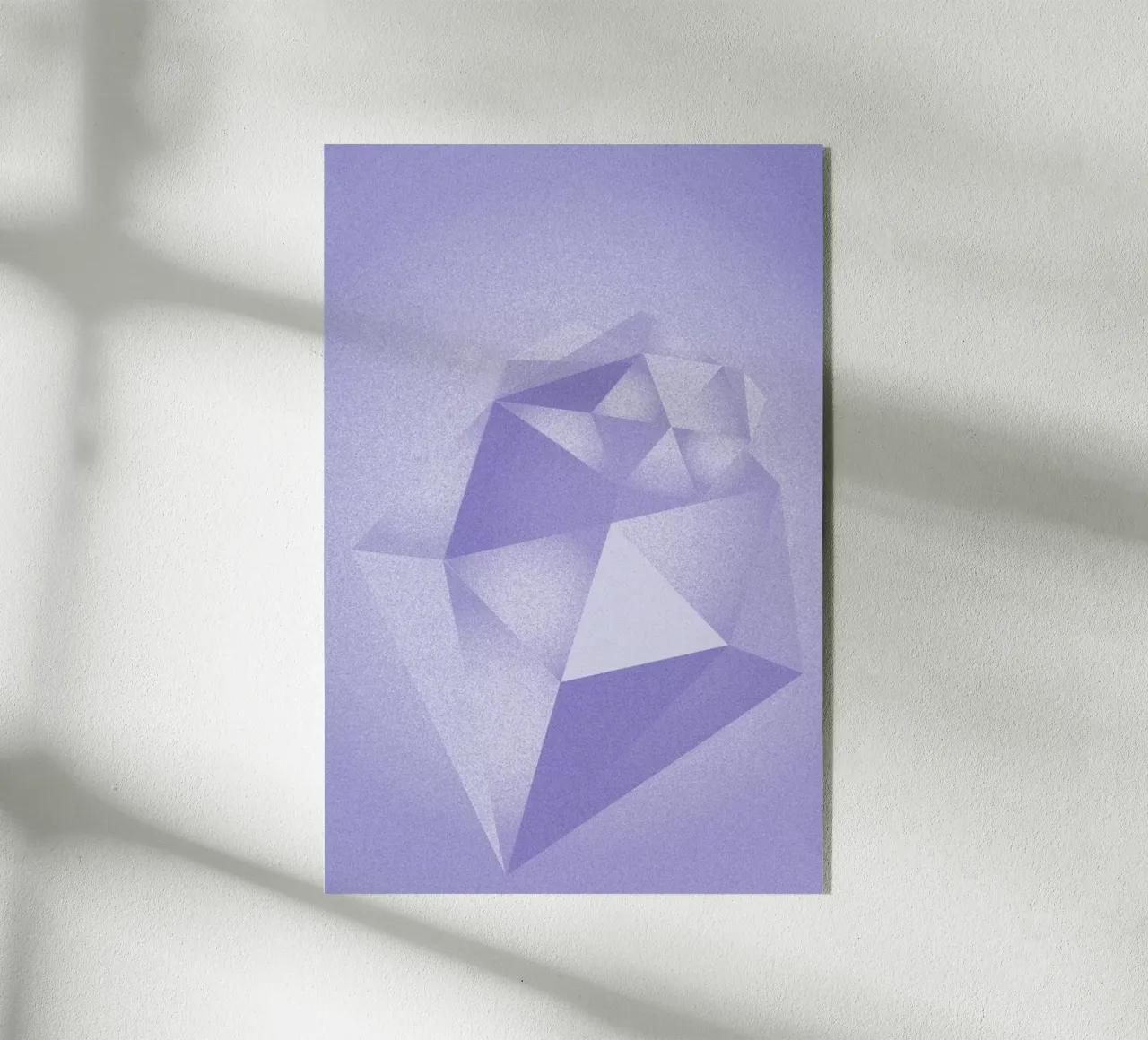 Crystals Blue plexiglass da Andreas Jarner