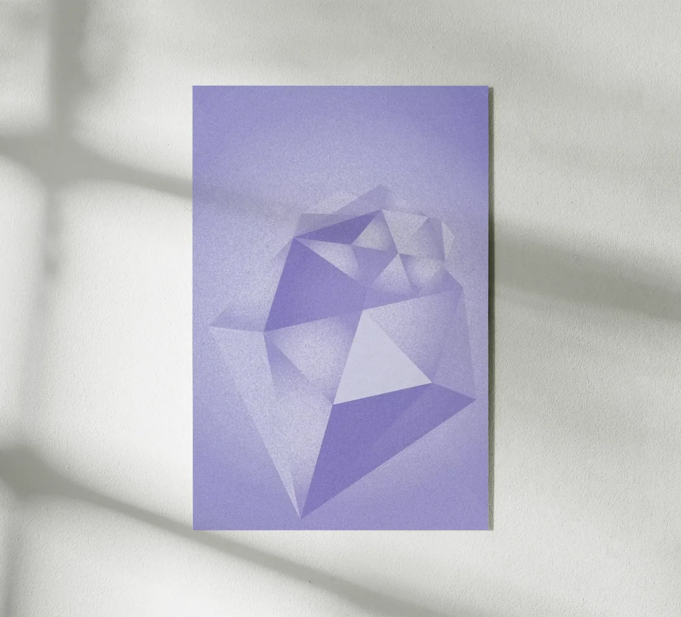 Crystals Blue plexiglass da Andreas Jarner
