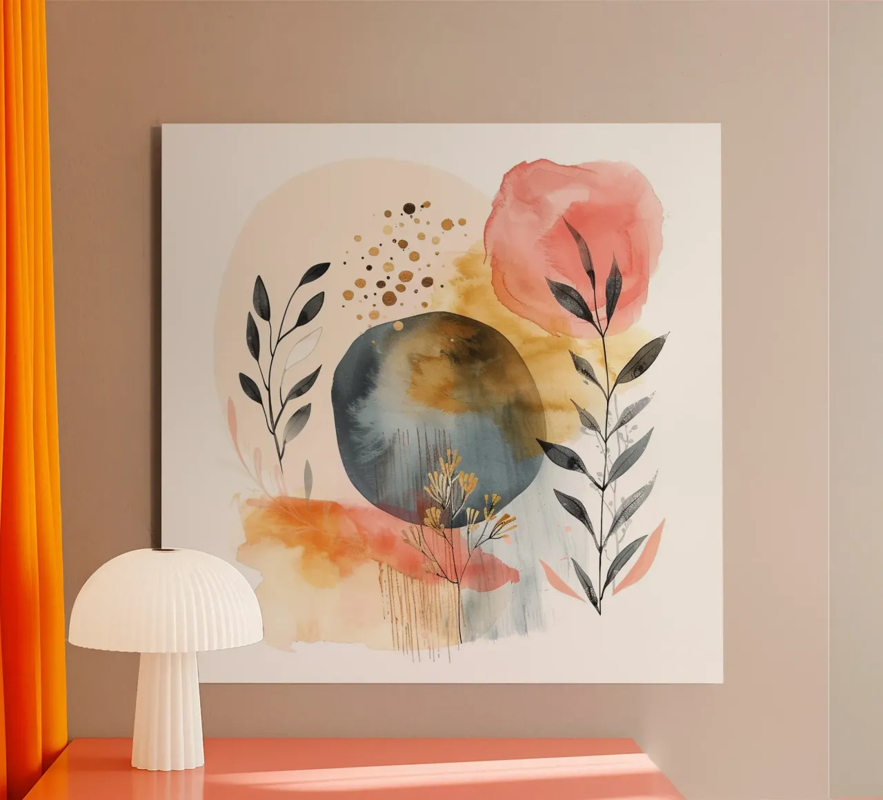 Boho 2 alluminio dibond da Yaso Design Boho & Botanic