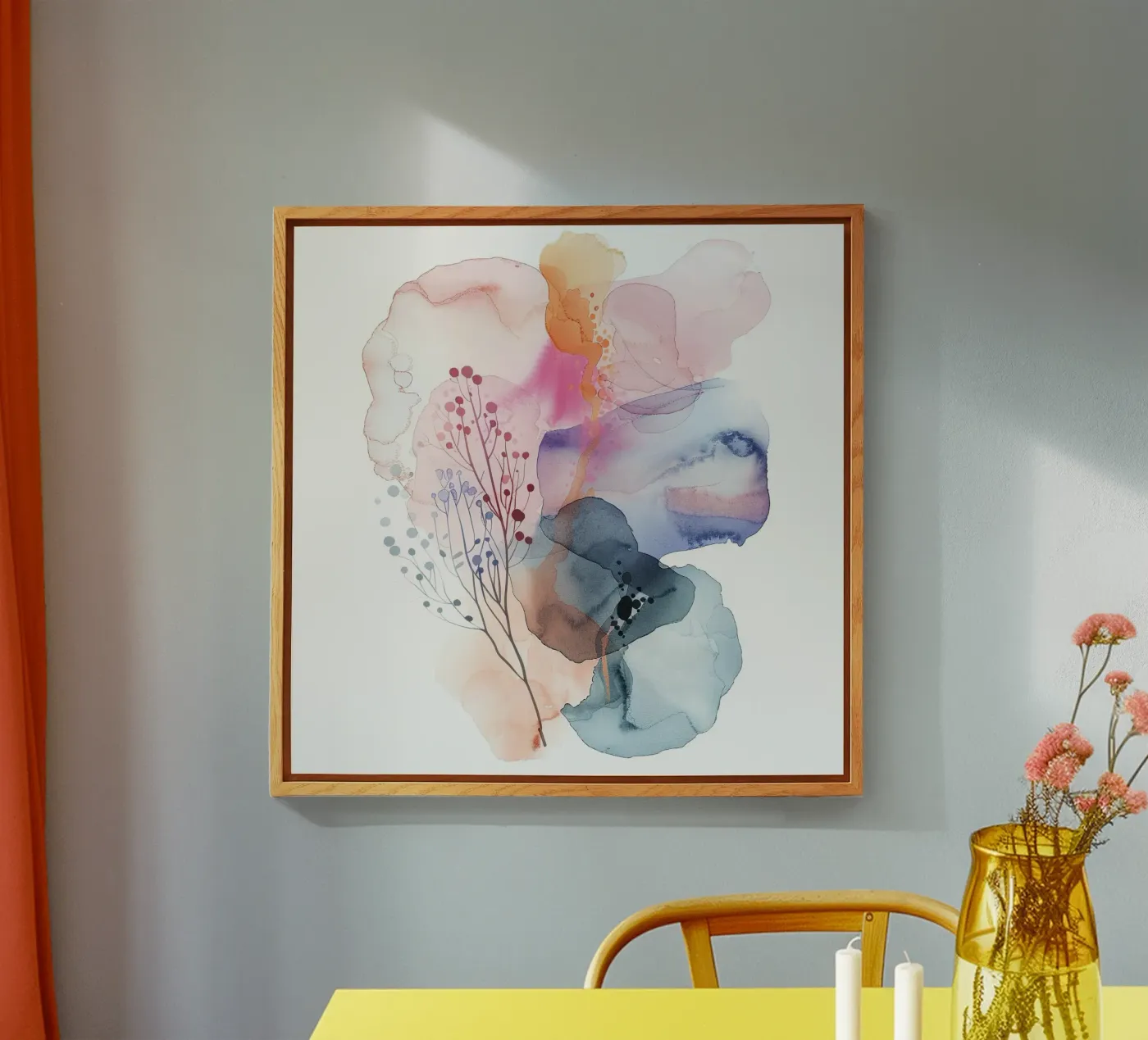 Boho 3 Acryl-Glas von Yaso Design Boho & Botanic