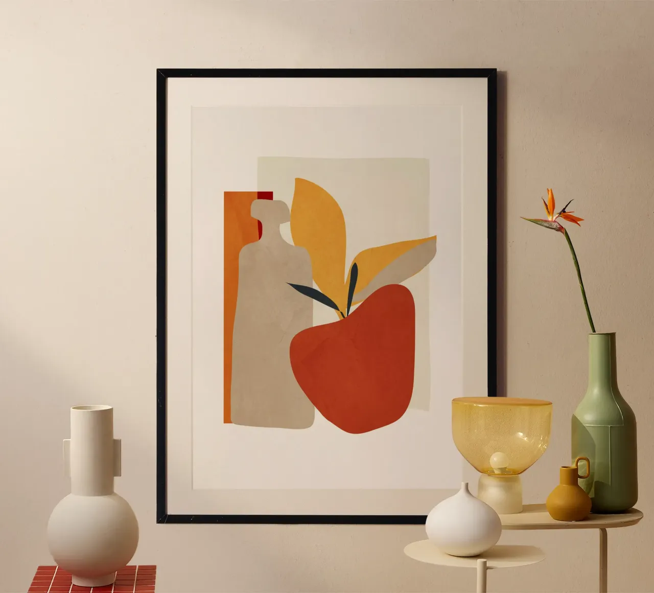 Red Apple poster by ThingDesign