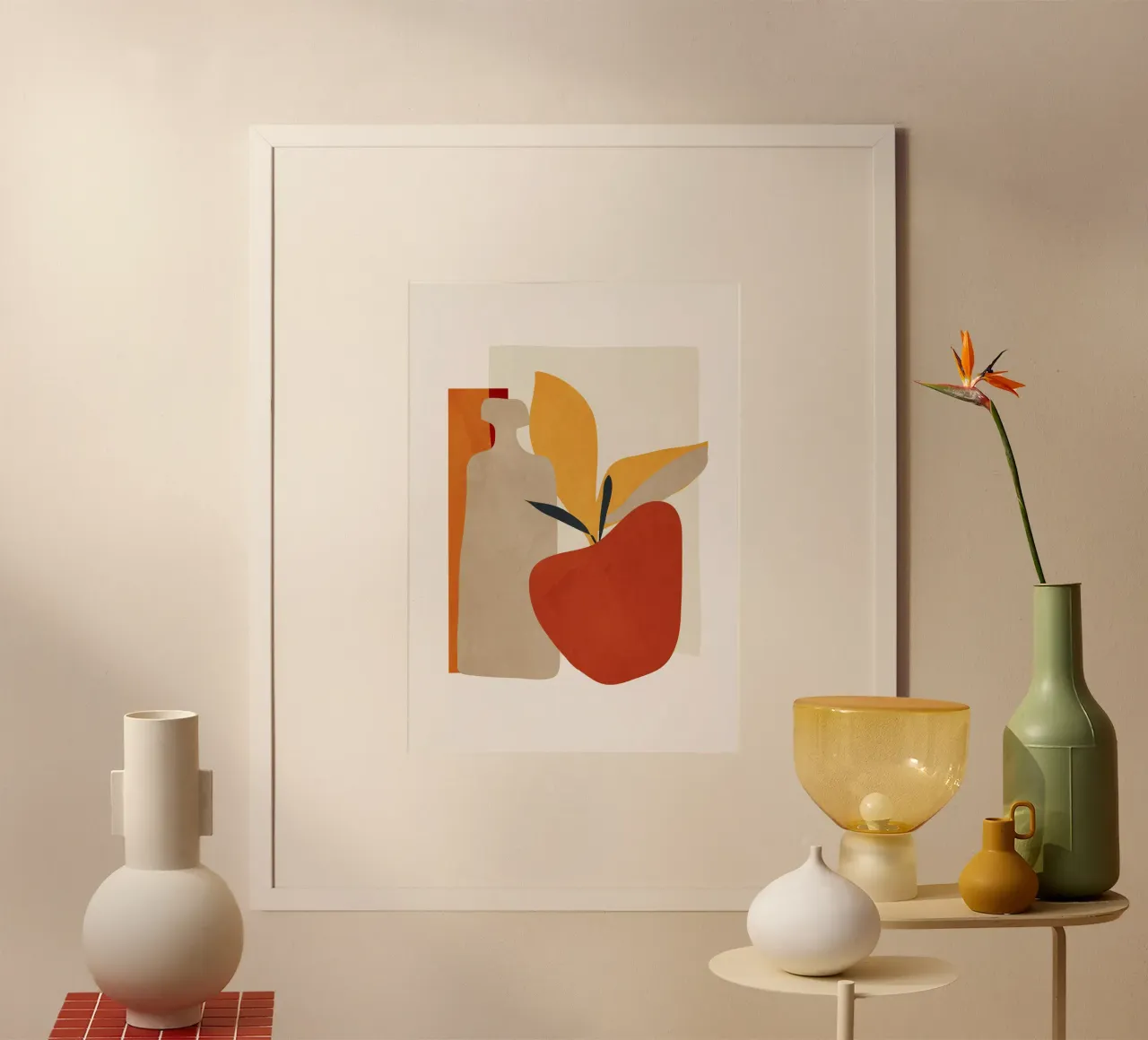 Red Apple poster by ThingDesign