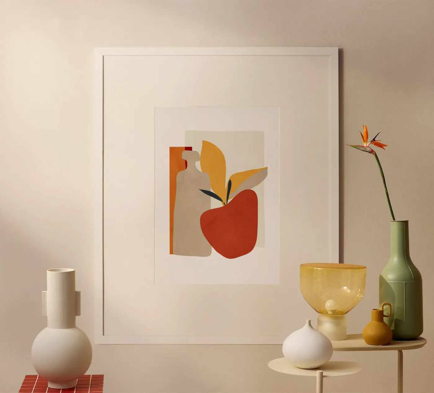 Red Apple poster by ThingDesign