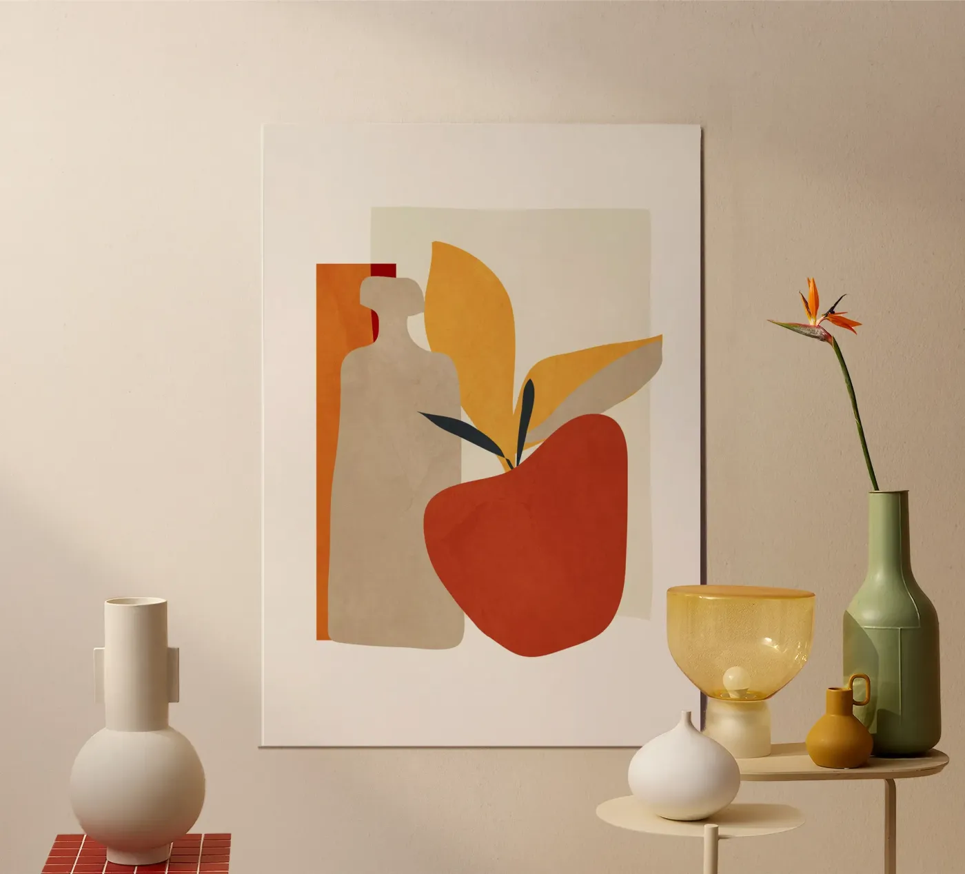 Red Apple poster by ThingDesign