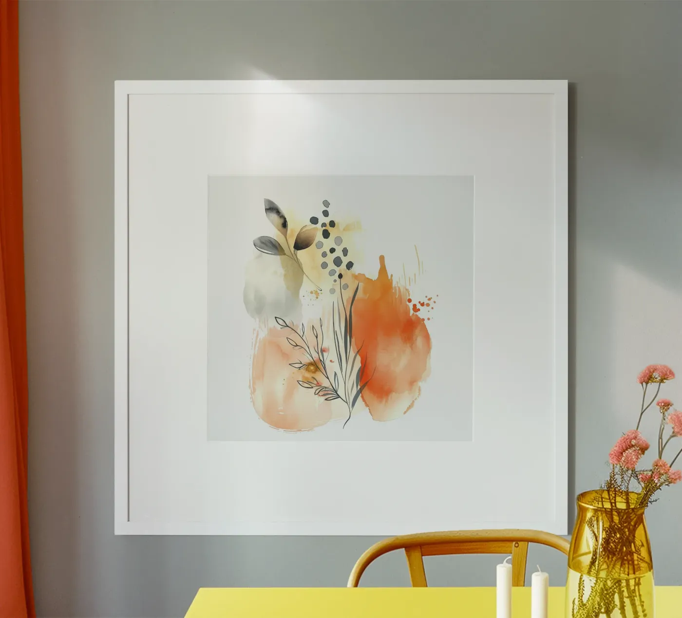 Boho 9 poster van Yaso Design Boho & Botanic