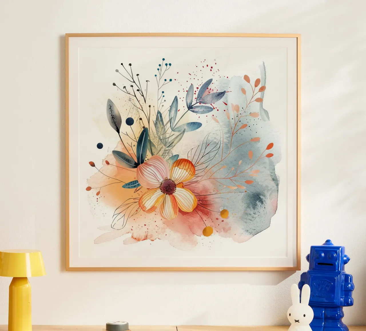 Boho  10 poster con telaio in plastica da Yaso Design Boho & Botanic