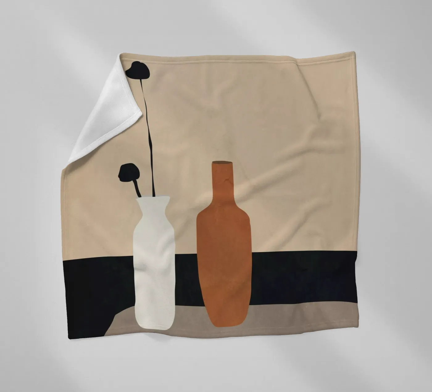 Vasen Fleecedecke von ThingDesign