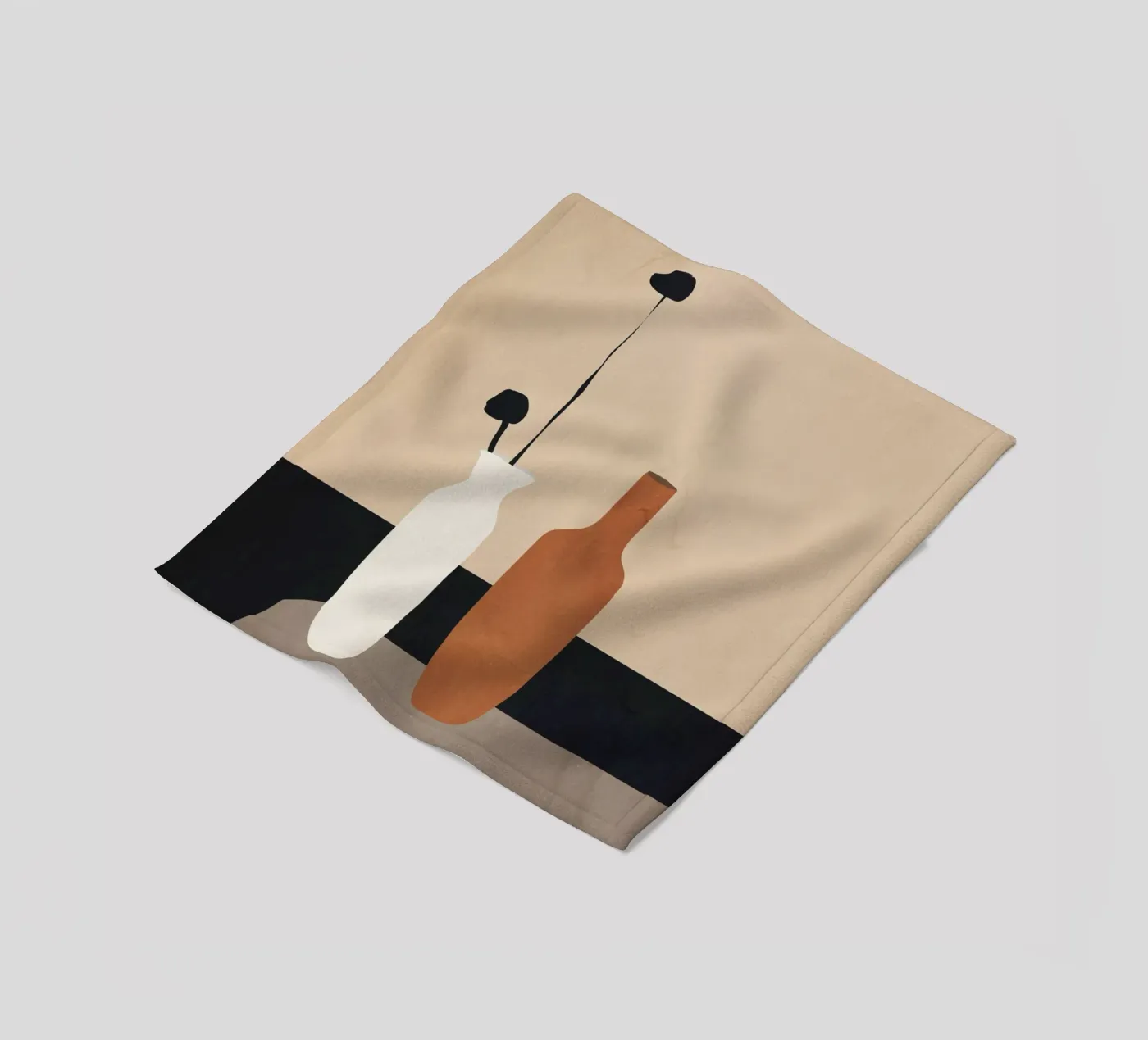 Vasen Fleecedecke von ThingDesign