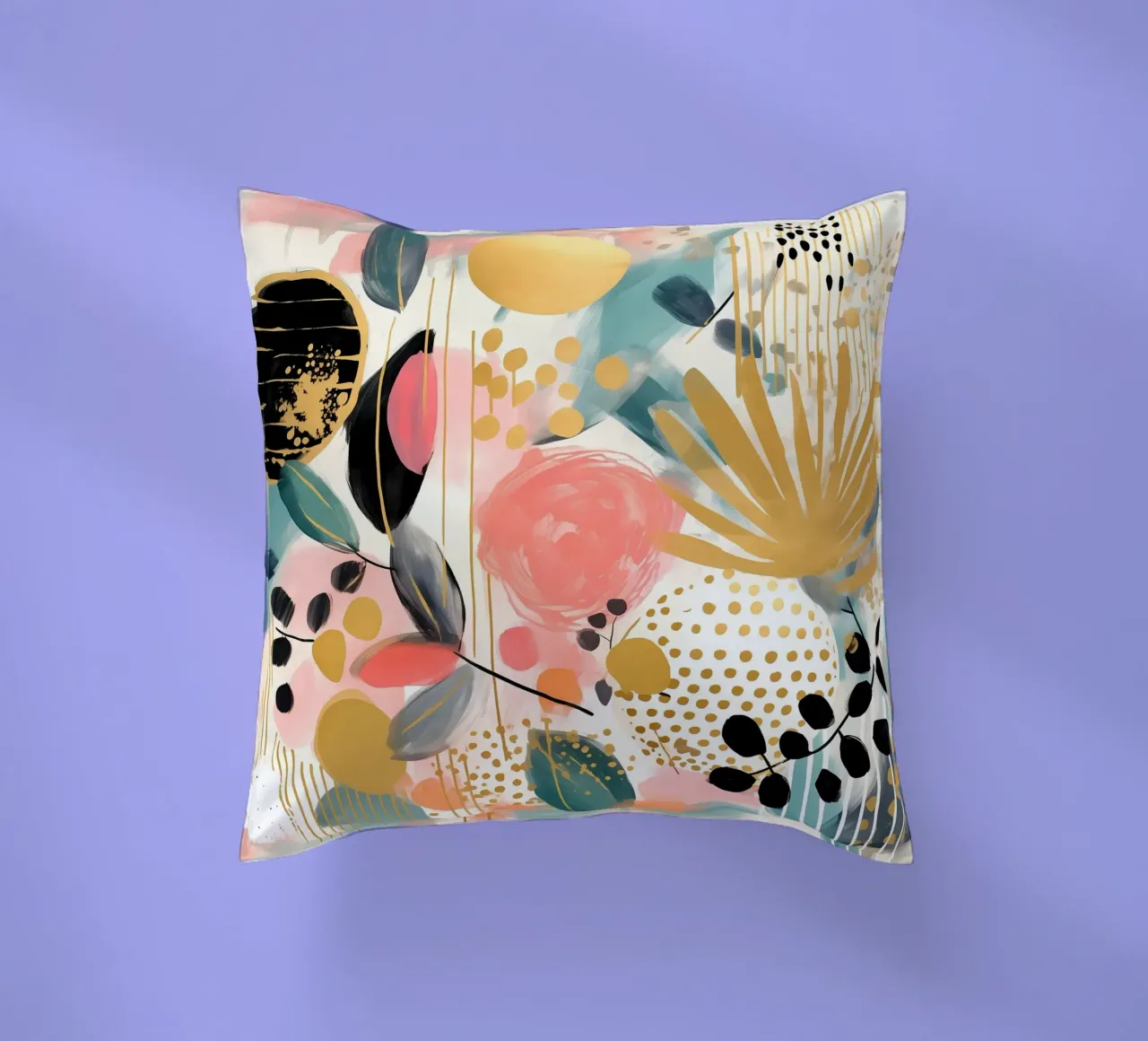 Boho Abstract 1 cuscino da Yaso Design Boho & Botanic