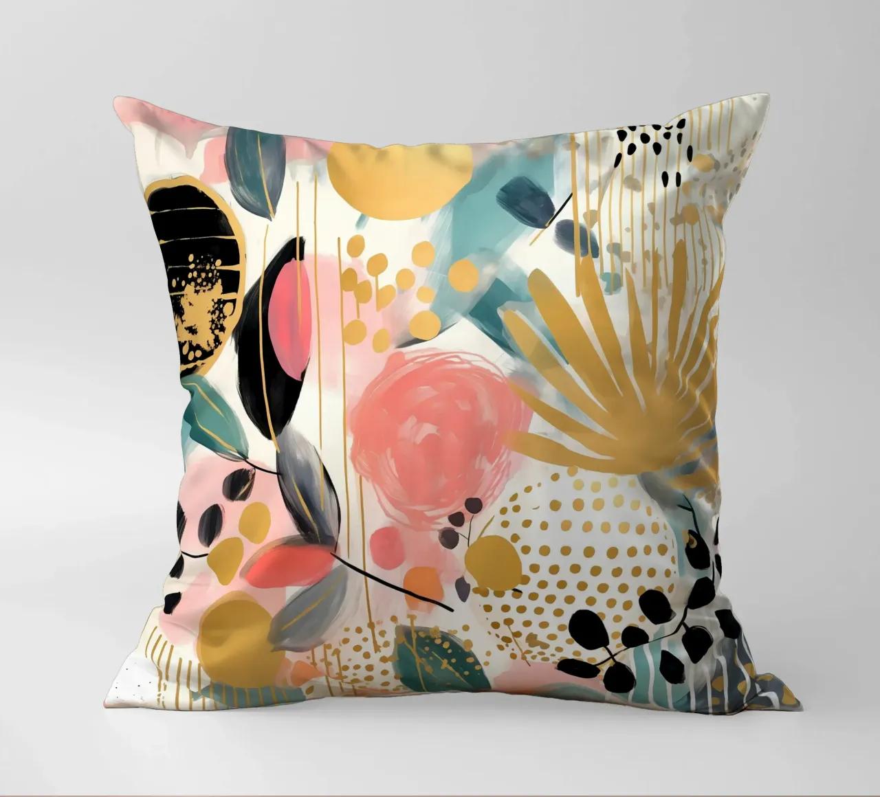 Boho Abstract 1 cuscino da Yaso Design Boho & Botanic