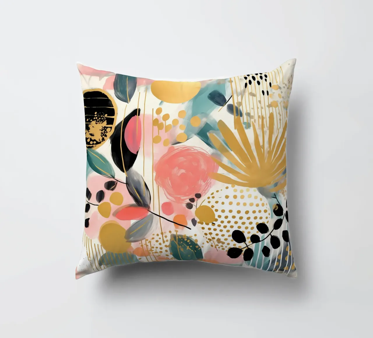 Boho Abstract 1 cuscino da Yaso Design Boho & Botanic