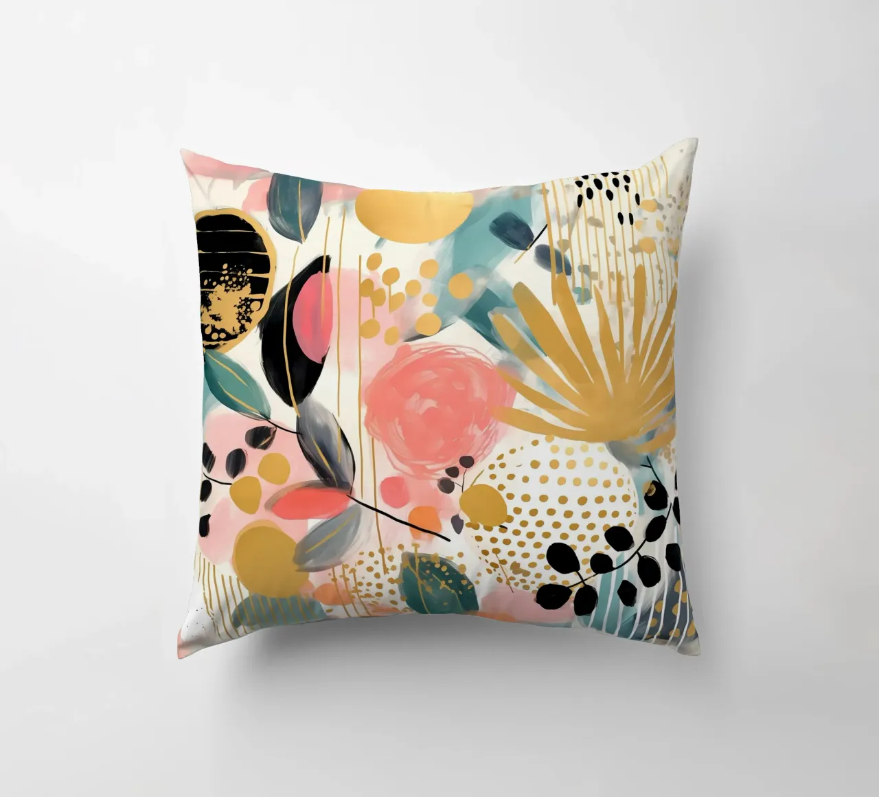 Boho Abstract 1 cuscino da Yaso Design Boho & Botanic