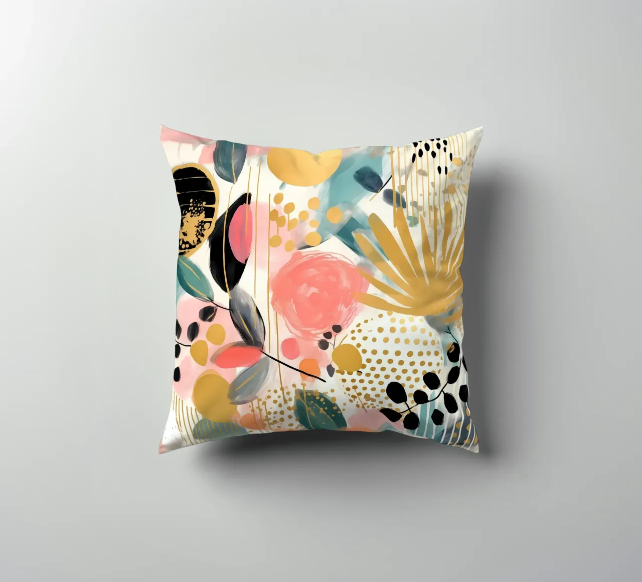 Boho Abstract 1 cuscino da Yaso Design Boho & Botanic