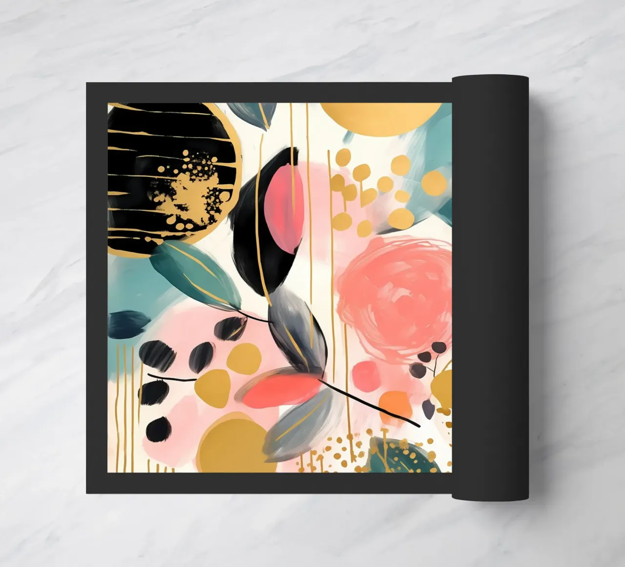 Boho Abstract 1 zerbino da Yaso Design Boho & Botanic