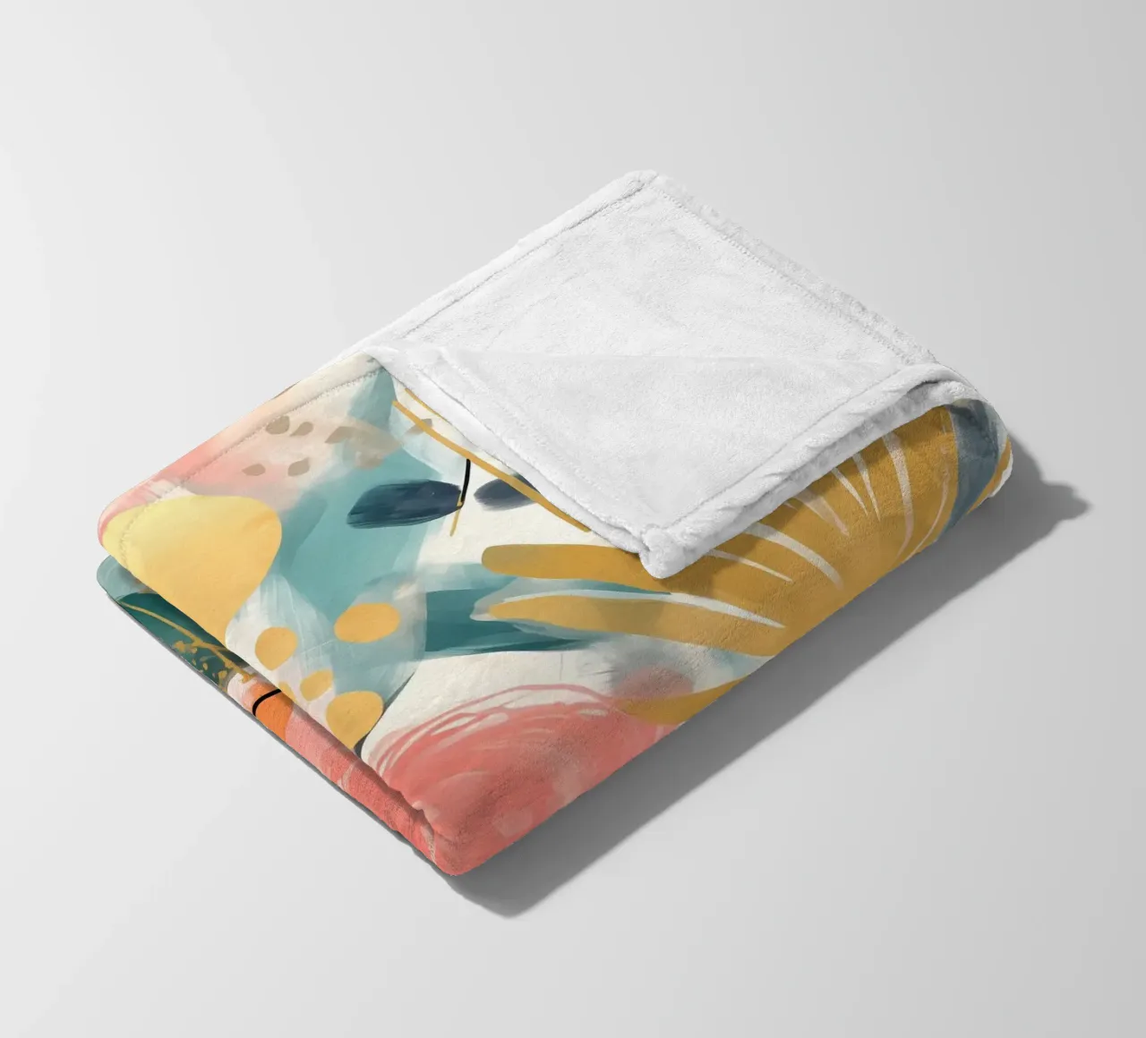 Boho Abstract 1 coperta in pile da Yaso Design Boho & Botanic